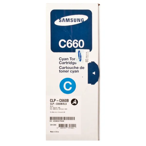 Тонер-картридж CLP-C660B голубой Samsung (CLP-C660B) - Фото 6
