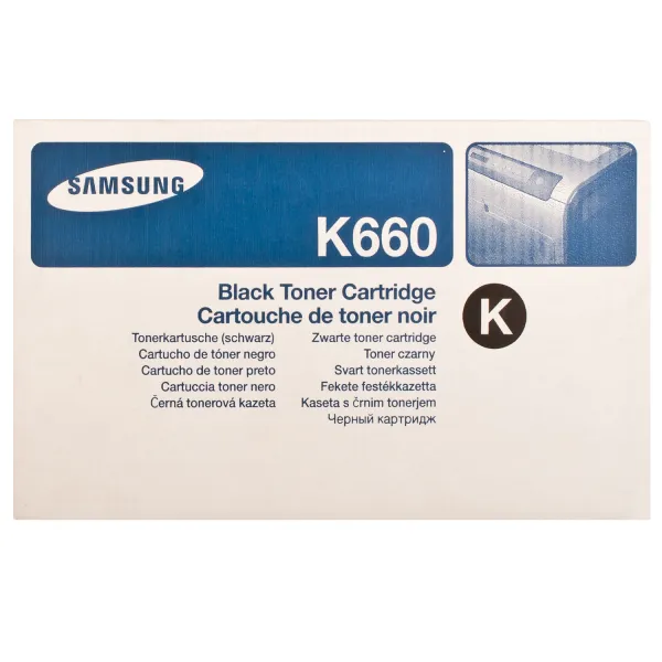 Тонер-картридж CLP-K660A чорний Samsung - Фото 6