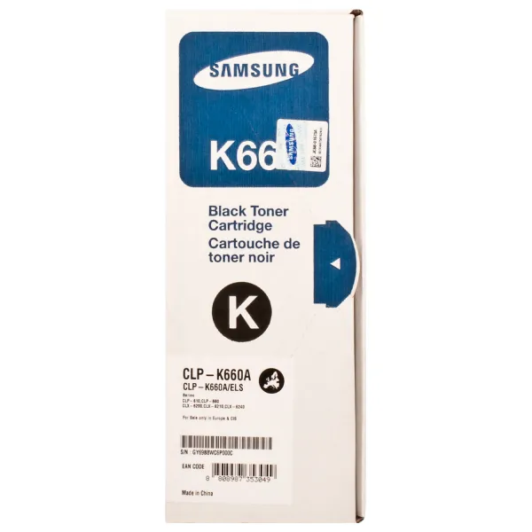 Тонер-картридж CLP-K660A чорний Samsung - Фото 2