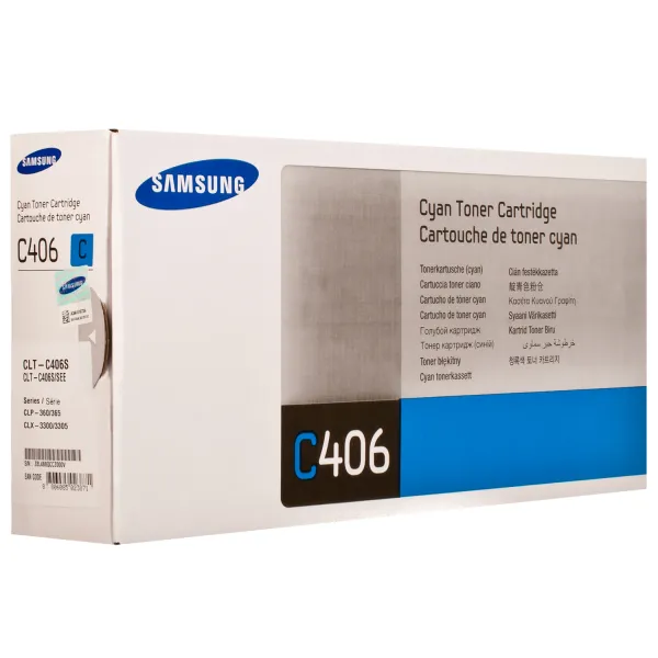Тонер-картридж CLT-C409S голубой Samsung (SU007A)