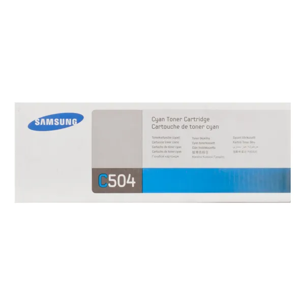 Тонер-картридж CLT-C504S голубой Samsung - Фото 6