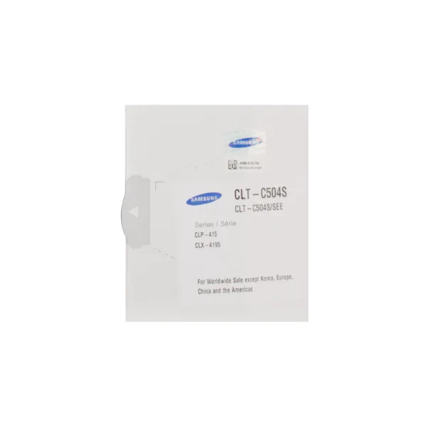Тонер-картридж CLT-C504S голубой Samsung - Фото 3
