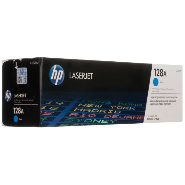 Картридж 128A голубой HP (CE321A)
