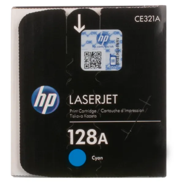 Картридж 128A голубой HP (CE321A) - Фото 3