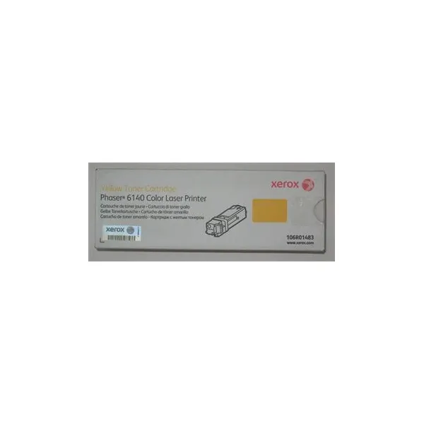 Тонер-картридж 106R01483 жовтий Xerox (PH 6140)
