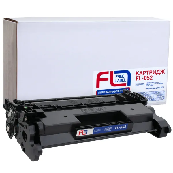 Картридж совместимый Canon 052 Free Label (FL-052)