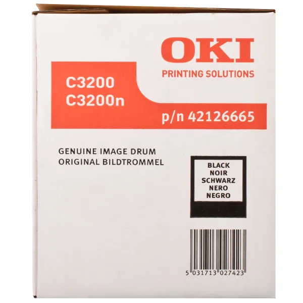 Драм-картридж C3200 чорный (42126665) - Фото 4