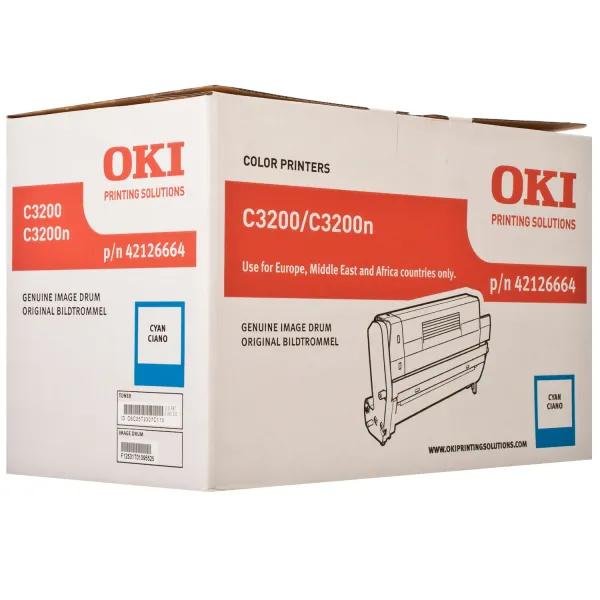 Драм-картридж C3200 голубой Oki (42126664)