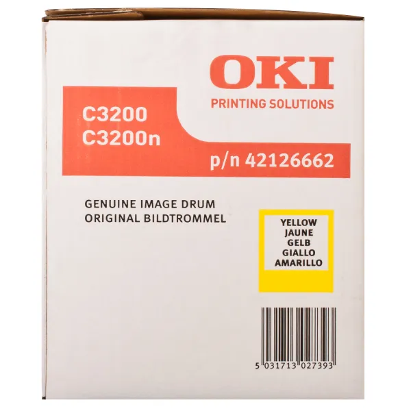 Драм-картридж C3200 жовтий Oki (42126662) - Фото 4