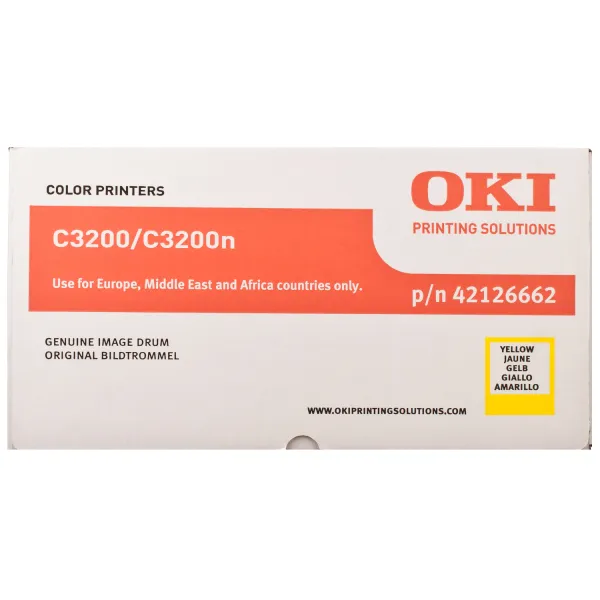 Драм-картридж C3200 жовтий Oki (42126662) - Фото 5