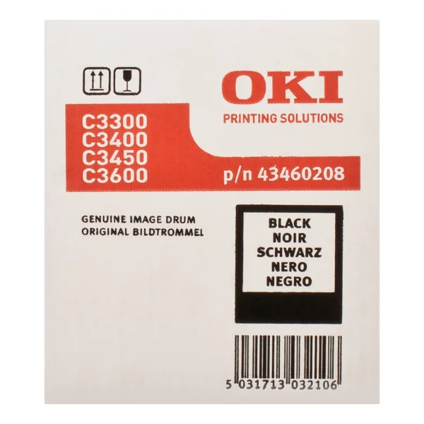 Драм-картридж C33_C34 чорний Oki (43460208) - Фото 3