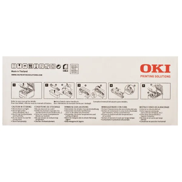 Драм-картридж C33_C34 чорний Oki (43460208) - Фото 5