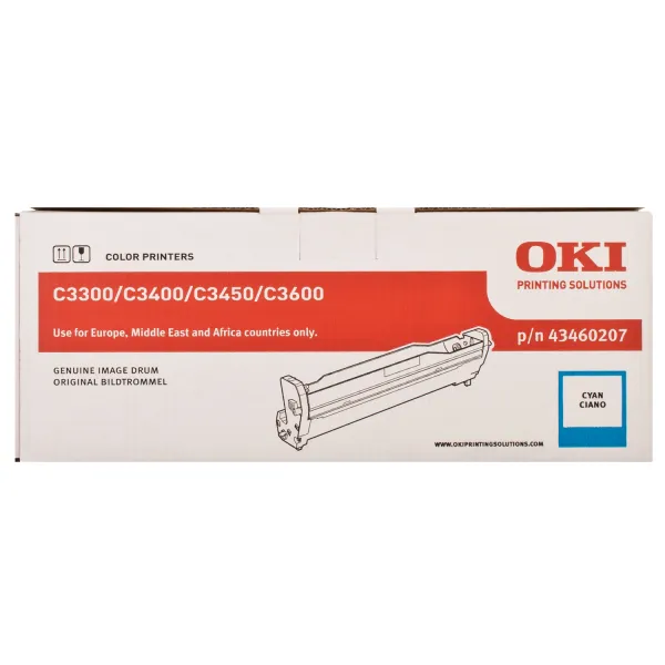 Драм-картридж C33_C34 голубой Oki (43460207) - Фото 5