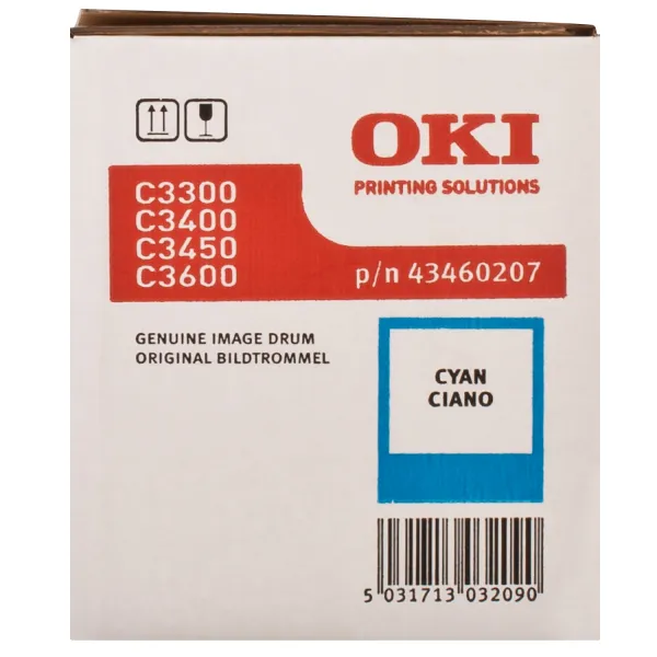Драм-картридж C33_C34 голубой Oki (43460207) - Фото 3