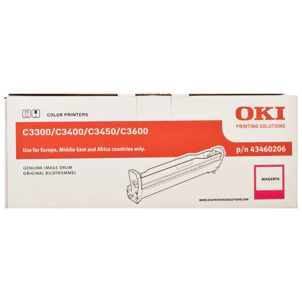 Драм-картридж C33_C34 пурпуровий Oki (43460206) - Фото 2