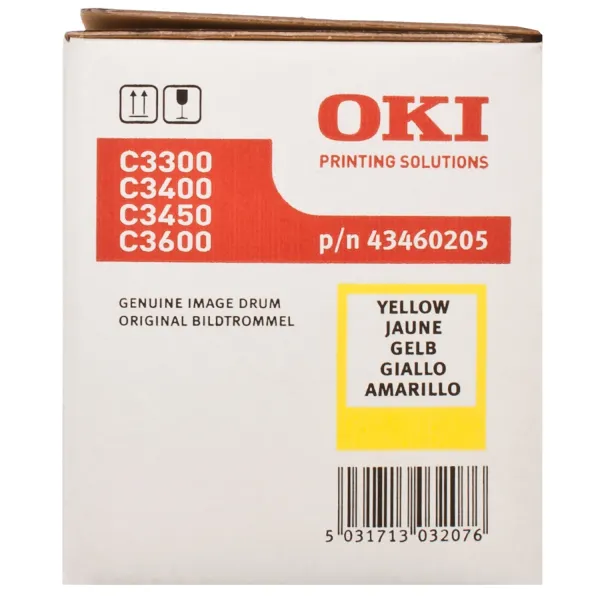 Драм-картридж C33_C34 желтый Oki (43460205) - Фото 3