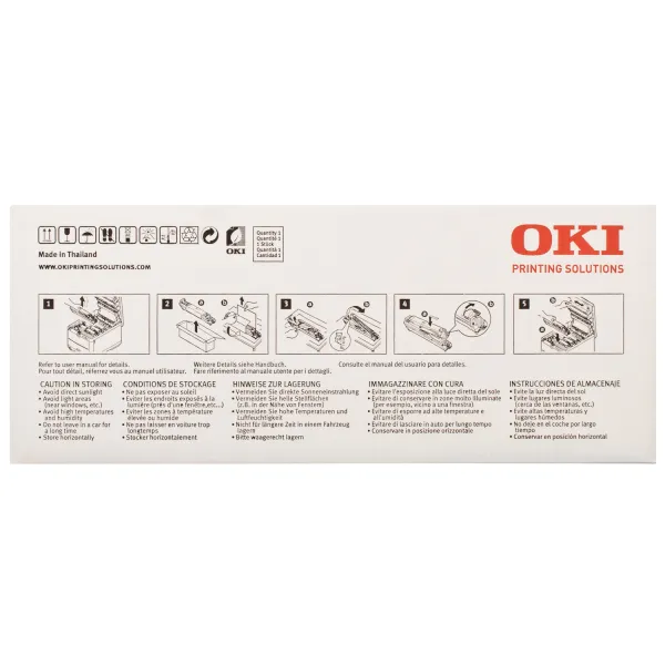 Драм-картридж C33_C34 желтый Oki (43460205) - Фото 5