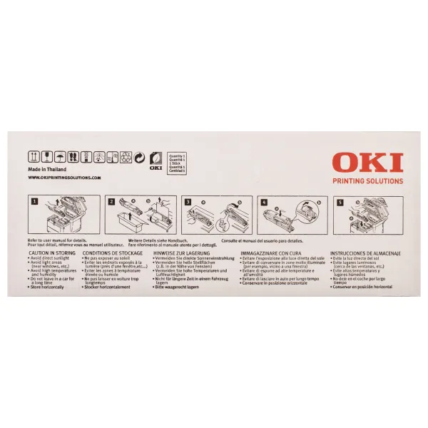 Драм-картридж C3520 чорний Oki (43460224) - Фото 4