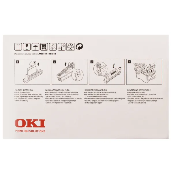Драм-картридж C5250 голубой Oki (42126672) - Фото 2