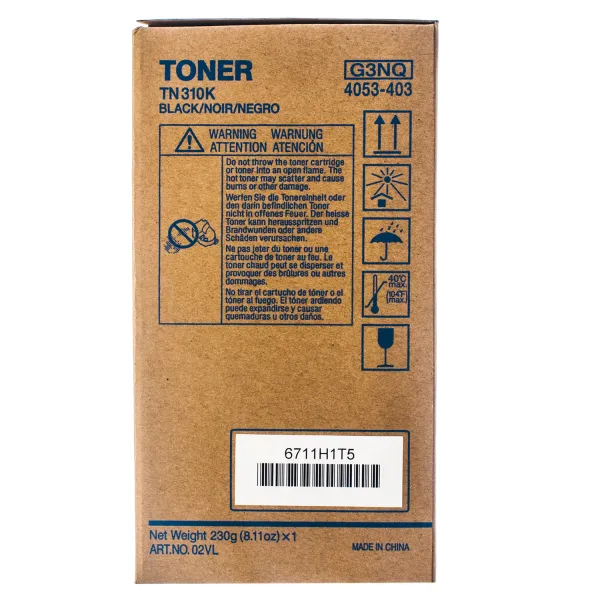 Тонер-картридж TN-310K чорний Konica Minolta (4053403) - Фото 2