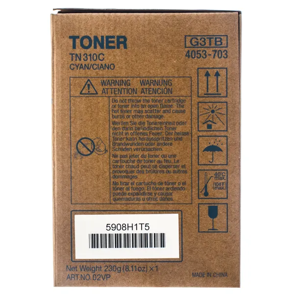 Тонер-картридж TN-310C блакитний Konica Minolta (4053703) - Фото 3