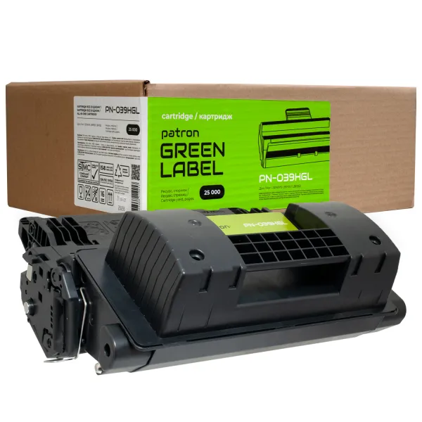 Картридж совместимый Canon 039 H Green Label Patron (PN-039HGL)