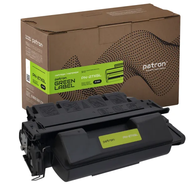 Картридж совместимый HP 27X (C4127X) Green Label Patron (PN-27XGL)