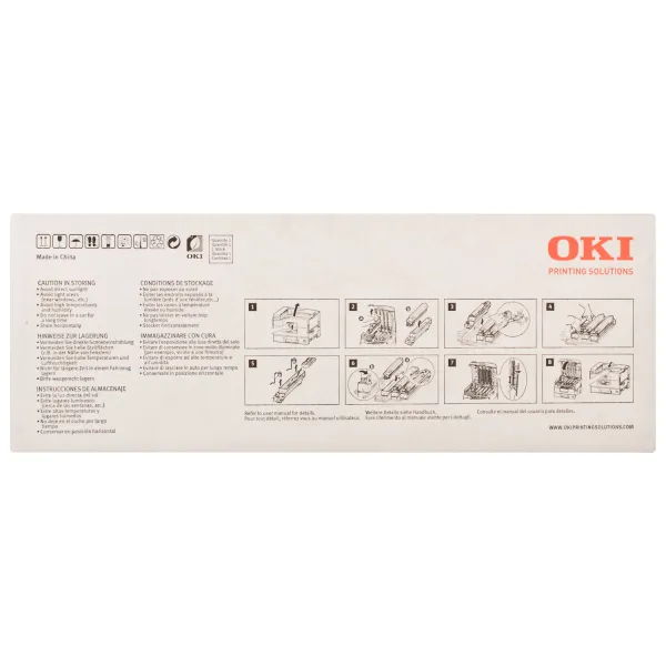 Драм-картридж C9600 желтый Oki (42918105) - Фото 4