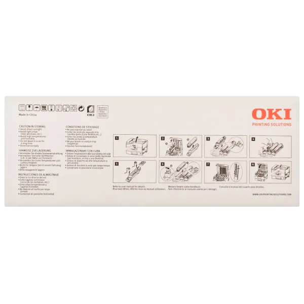 Драм-картридж C9600 голубой Oki (42918107) - Фото 5