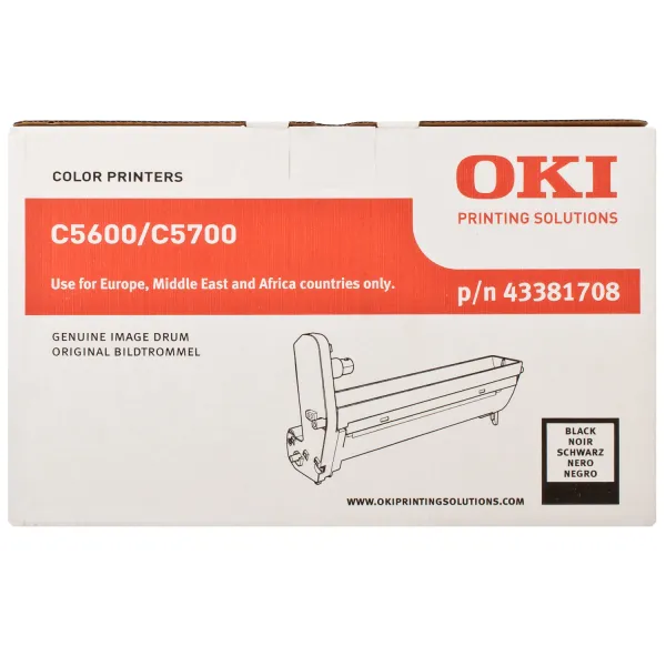 Драм-картридж C56_57 черный Oki (43381708) - Фото 3
