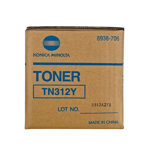 Тонер-картридж TN-312Y жовтий Konica Minolta (8938-706) - Фото 4