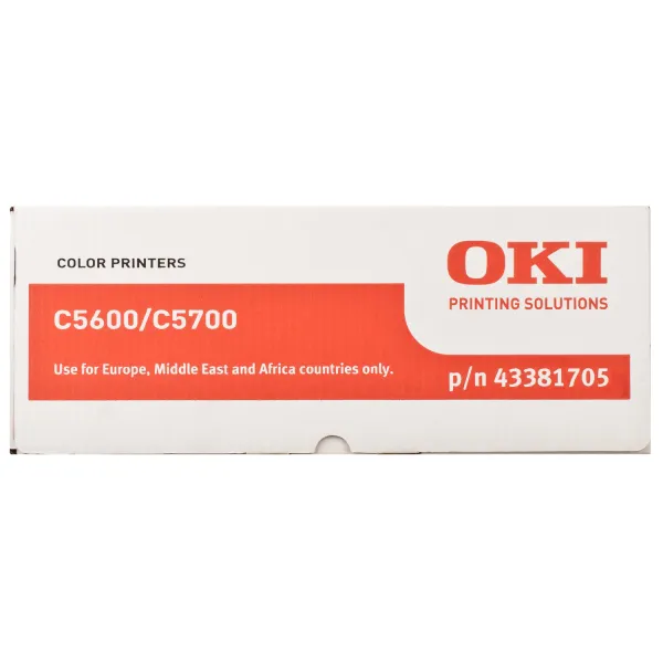 Драм-картридж C56_57 жовтий Oki (43381705) - Фото 4