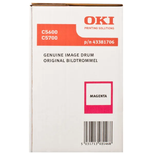 Драм-картридж C56_57 пурпурный Oki (43381706) - Фото 2