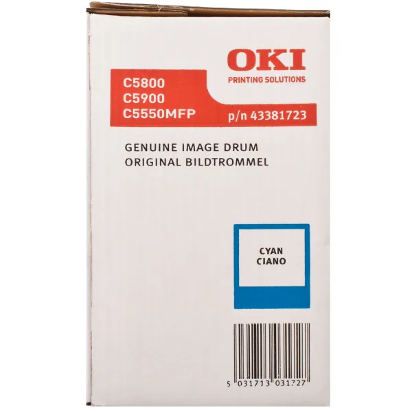 Драм-картридж C58_59 голубой Oki (43381723) - Фото 3