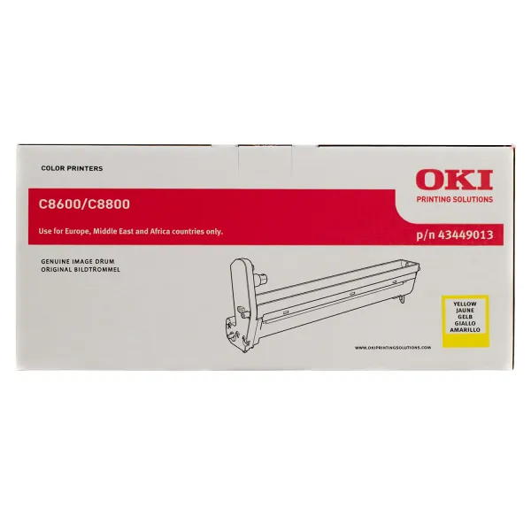Драм-картридж C8600 жовтий Oki (43449013)