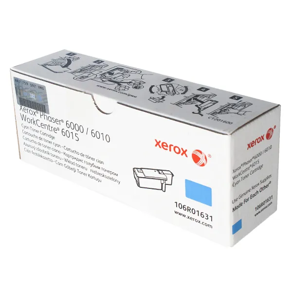 Тонер-картридж PH6000/6010N блакитний Xerox (106R01631)