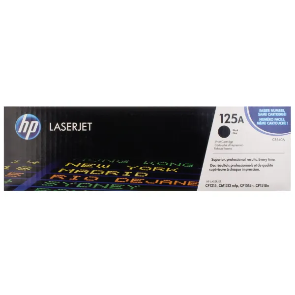 Картридж 125A чорний HP (CB540A) - Фото 6