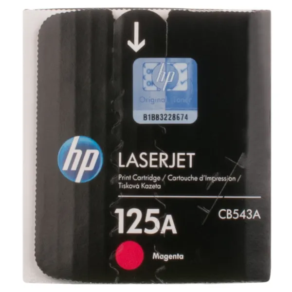 Картридж 125A пурпурный HP (CB543A) - Фото 5