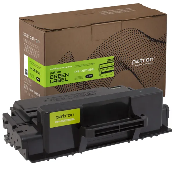 Картридж совместимый Samsung MLT-D203E Green Label Patron (PN-D203EGL)