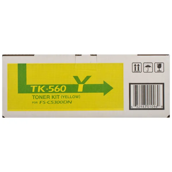 Тонер-картридж TK-560 жовтий Kyocera Mita (1T02HNAEU0) - Фото 5
