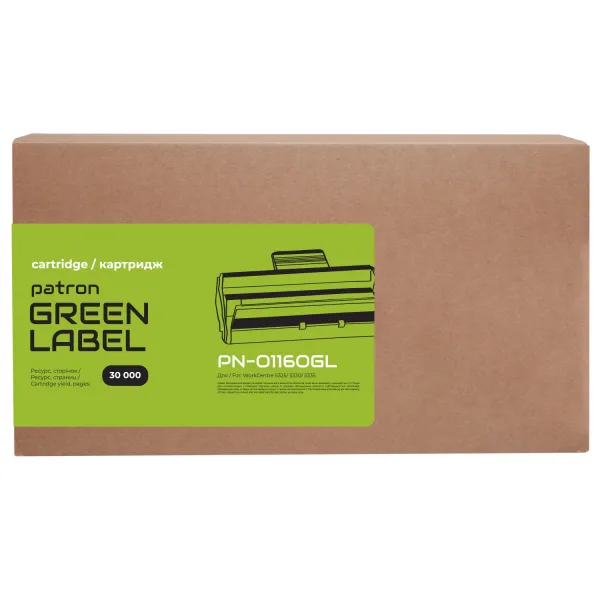 Тонер-картридж совместимый XER 006R01160 Green Label Patron (PN-01160GL) - Фото 2