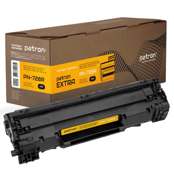 Картридж совместимый Canon 728 Extra Patron (PN-728R)