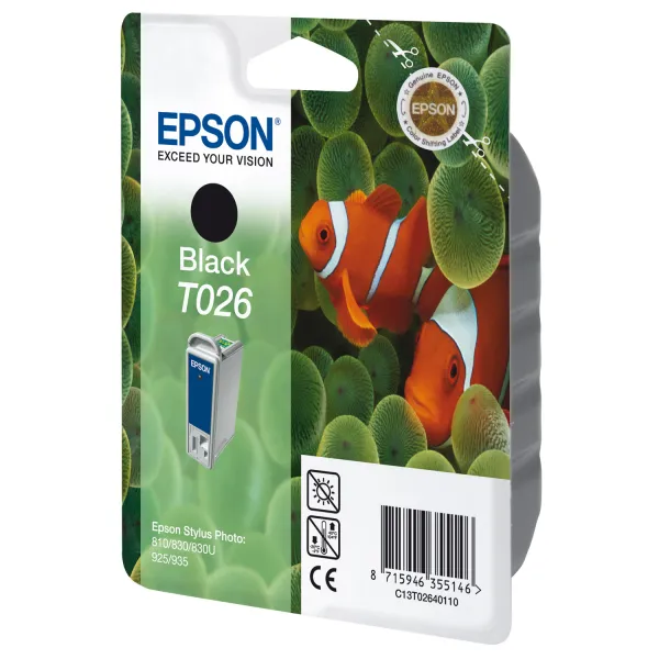Картридж T026401 черный Epson