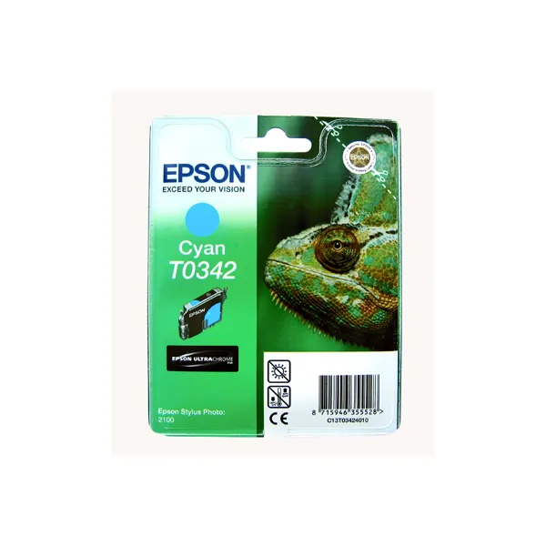 Картридж T034240 голубой Epson