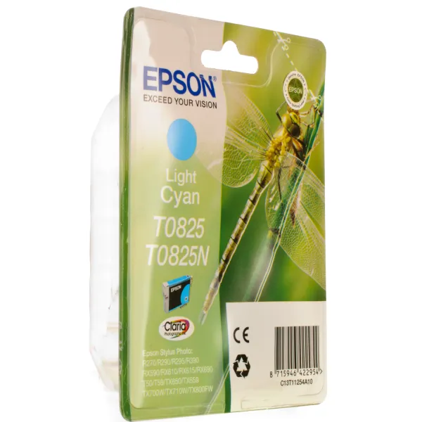 Картридж T08254A/T11254A светло-голубой Epson (C13T11254A)