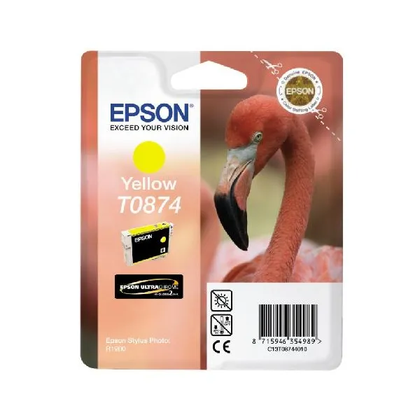 Картридж T08744010 желтый Epson