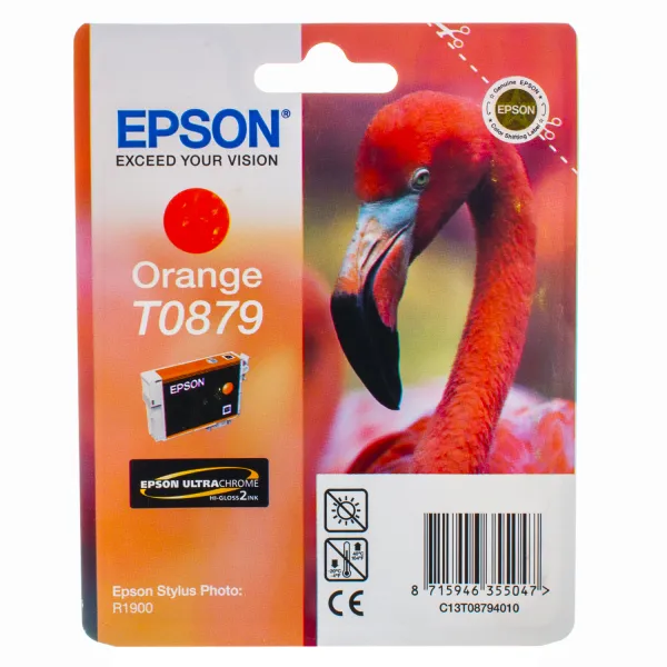 Картридж T087940 помаранчевий Epson (C13T08794010)