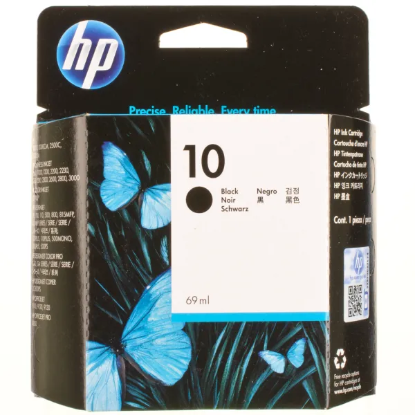 Картридж №10 черный HP (C4844A) - Фото 3