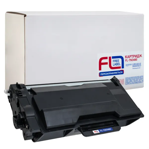 Тонер-картридж совместимый Brother TN-3480 Free Label (FL-TN3480)