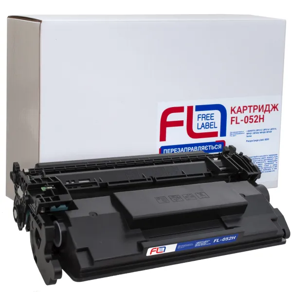 Картридж сумісний Canon 052 H Free Label (FL-052H)